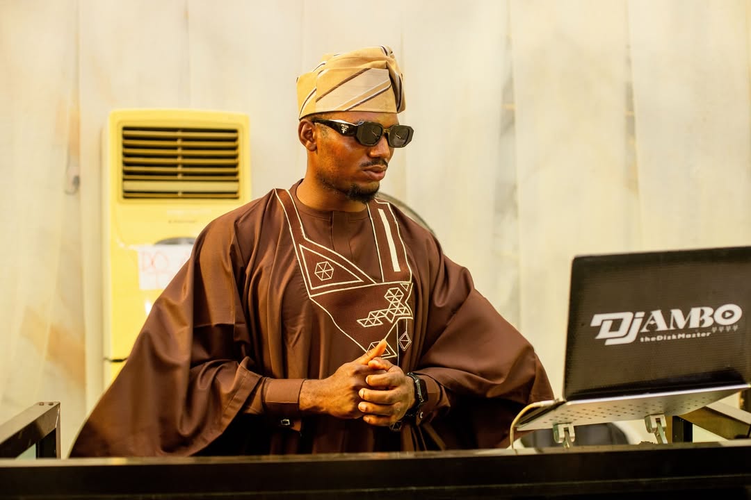 DJ Ambo performing at a club